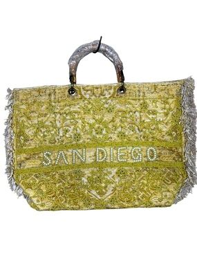 San Diego Beaded Carpet Travel Bag